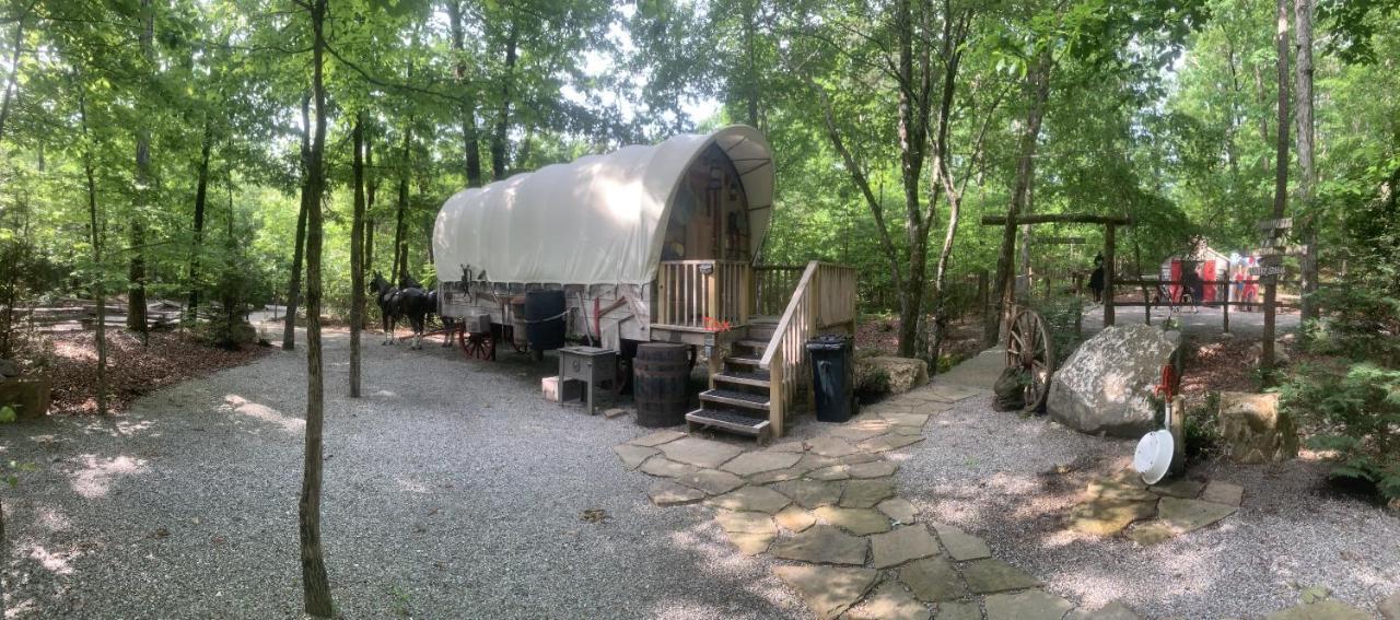 핫스프링스 Fox Pass Cabins B&B 외부 사진