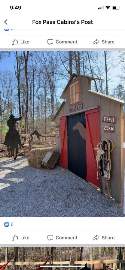 핫스프링스 Fox Pass Cabins B&B 외부 사진